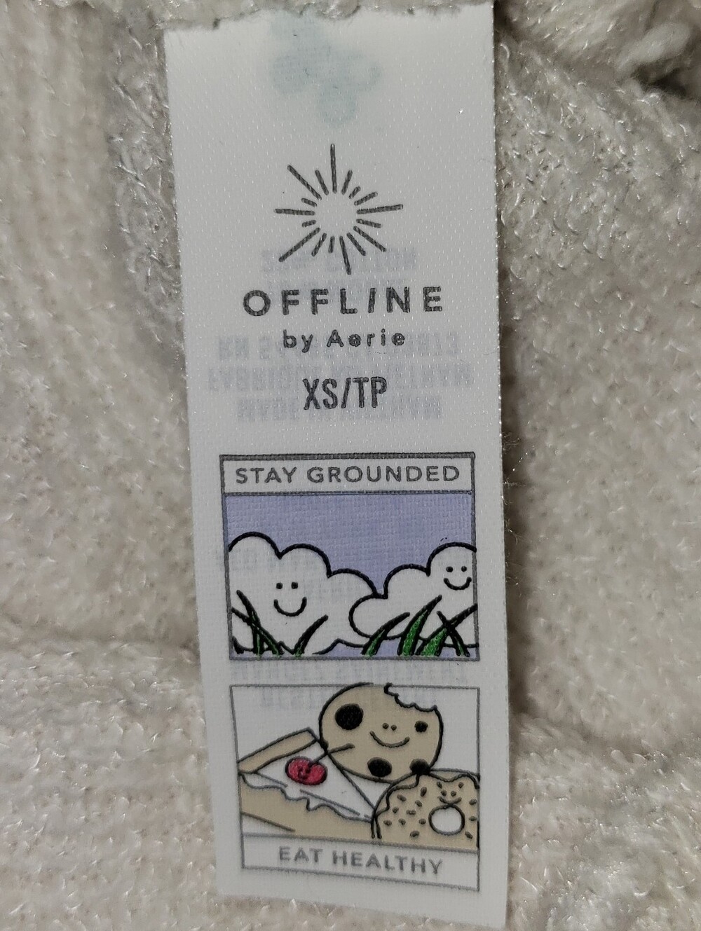Aerie Offline Keep It 100 Terry Wide Leg Jumpsuit - Picture 8 of 12